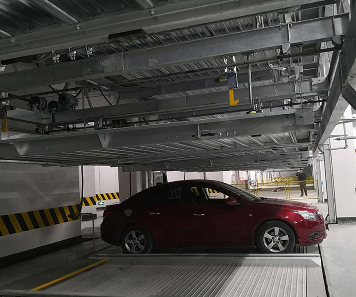 PSH升降橫移式機械停車場安裝